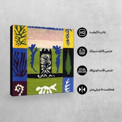 تابلو شاسی طرح آمفیتریت از ماتیس