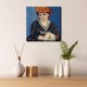 تابلو شاسی طرح مدرس روژ از ماتیس