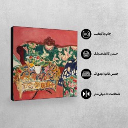 تابلو شاسی طرح اشیاء بی جان از ماتیس