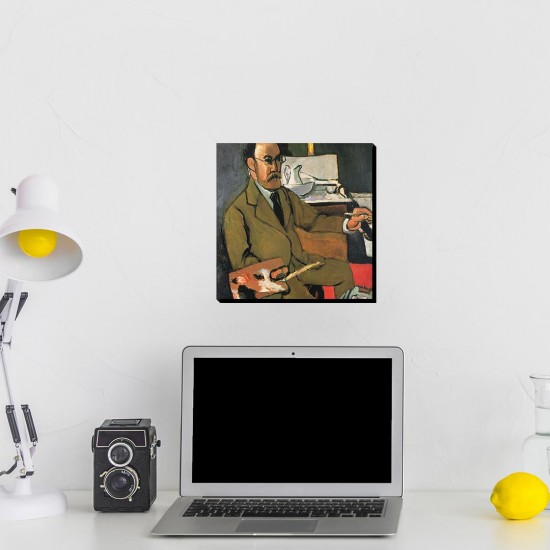 تابلو شاسی طرح خودنگار از ماتیس