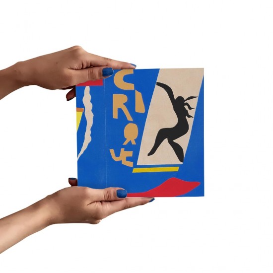 تابلو شاسی طرح سیرک (جاز) از ماتیس
