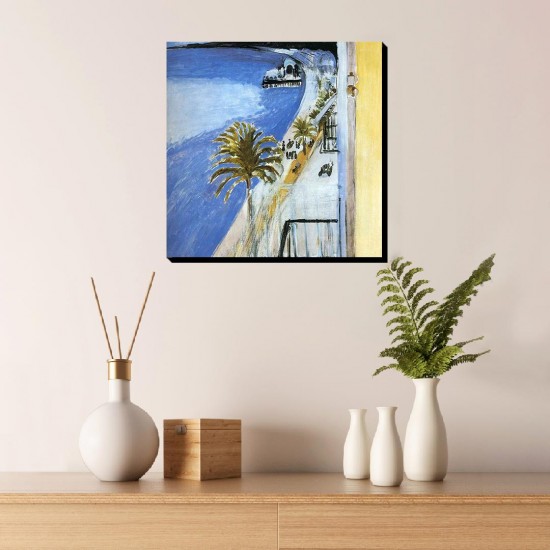 تابلو شاسی طرح خلیج زیبا از ماتیس