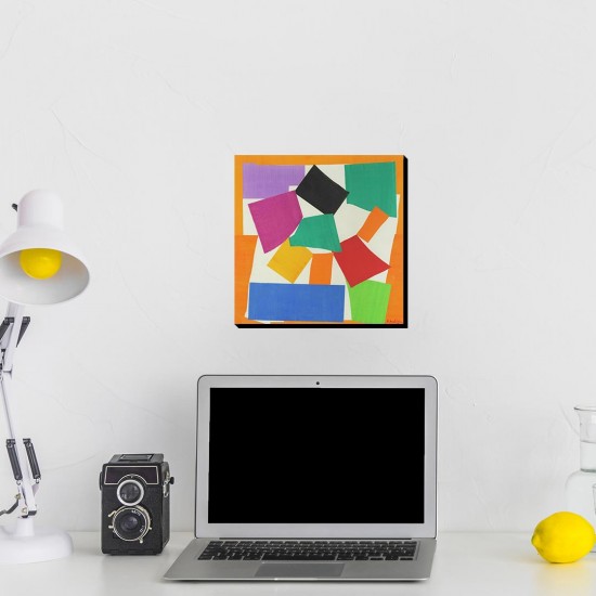 تابلو شاسی طرح حلزون از ماتیس