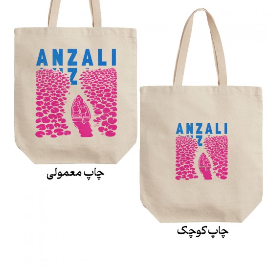 تت بگ متقال طرح نماد مرداب انزلی