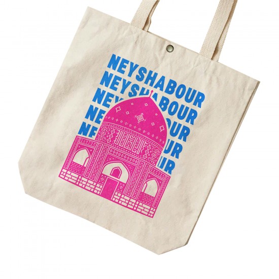 تت بگ متقال طرح نماد آرامگاه عطار نیشابور