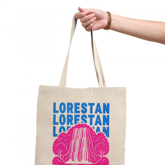 تت بگ متقال طرح نماد آبشار بیشه لرستان