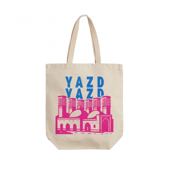 تت بگ متقال طرح نماد آب‌انبار شش بادگیر یزد