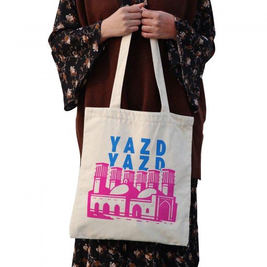 تت بگ متقال طرح نماد آب‌انبار شش بادگیر یزد