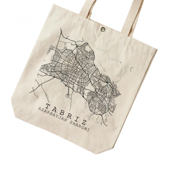 تت بگ متقال طرح نقشه شهر تبریز