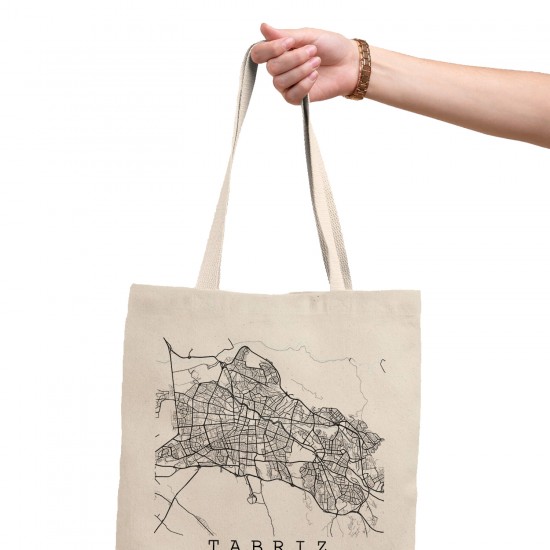 تت بگ متقال طرح نقشه شهر تبریز