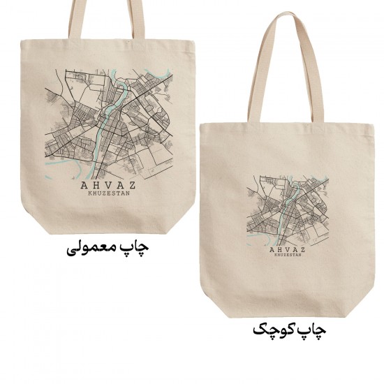 تت بگ متقال طرح نقشه شهر اهواز