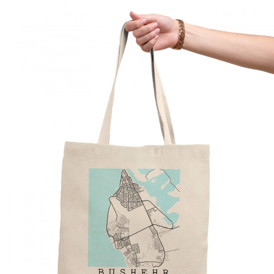 تت بگ متقال طرح نقشه شهر بوشهر