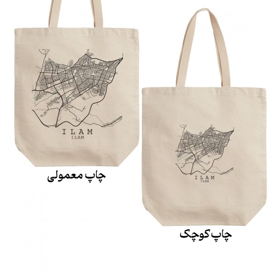 تت بگ متقال طرح نقشه شهر ایلام