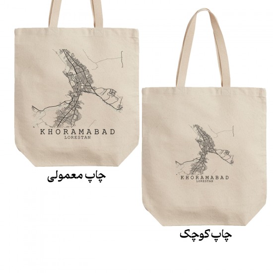 تت بگ متقال طرح نقشه شهر خرم آباد