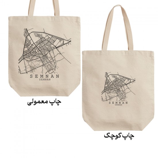 تت بگ متقال طرح نقشه شهر سمنان