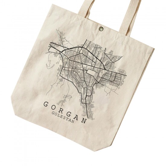 تت بگ متقال طرح نقشه شهر گرگان