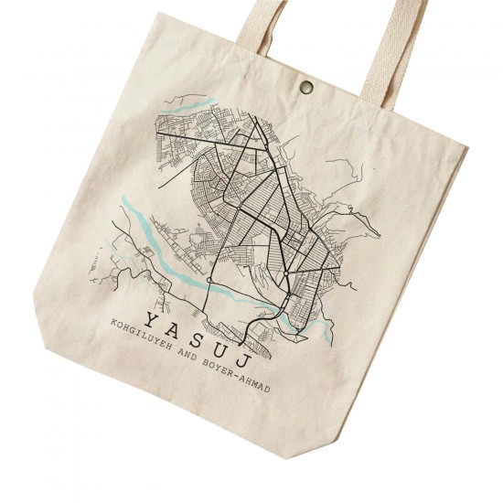 تت بگ متقال طرح نقشه شهر یاسوج