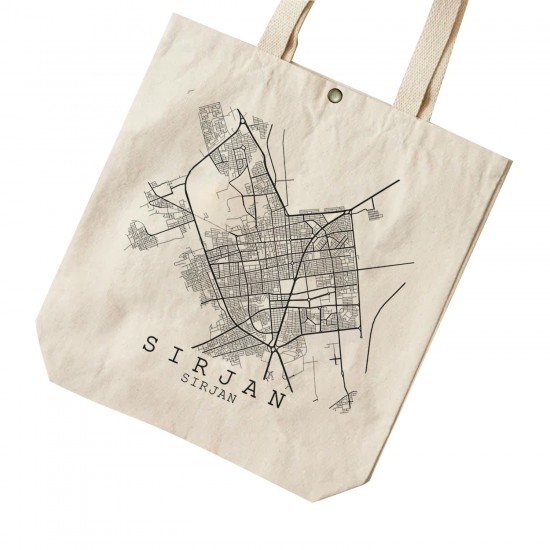 تت بگ متقال طرح نقشه شهر سیرجان