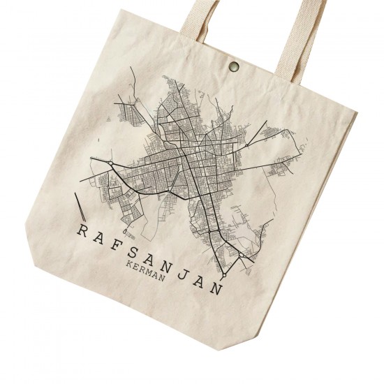 تت بگ متقال طرح نقشه شهر رفسنجان