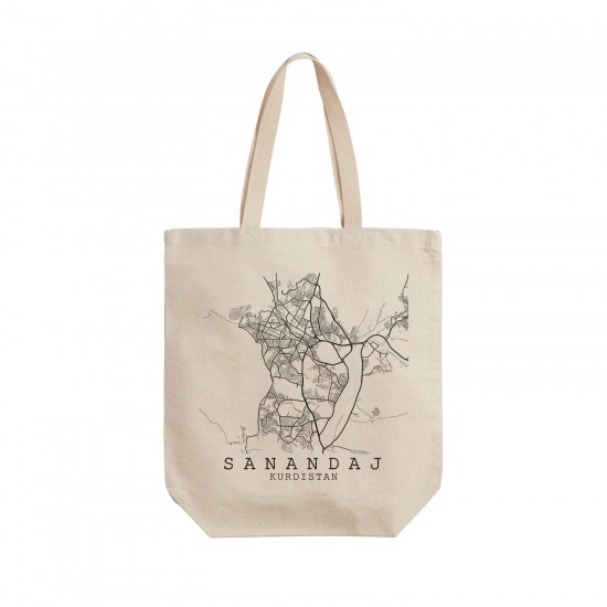 تت بگ متقال طرح نقشه شهر سنندج