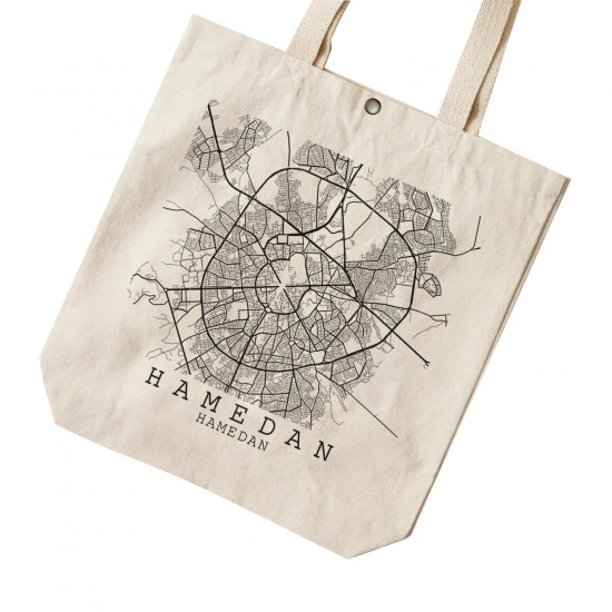 تت بگ متقال طرح نقشه شهر همدان