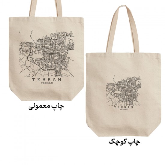 تت بگ متقال طرح نقشه شهر تهران