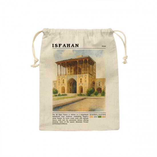 کیسه نظم دهنده طرح عمارت عالی قاپو اصفهان