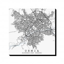 تابلو شاسی طرح نقشه شهر ارومیه