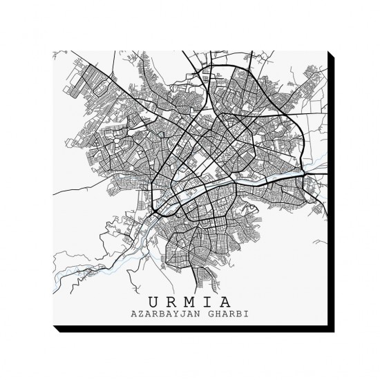 تابلو شاسی طرح نقشه شهر ارومیه