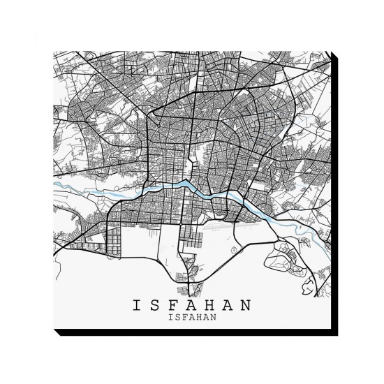 تابلو شاسی طرح نقشه شهر اصفهان