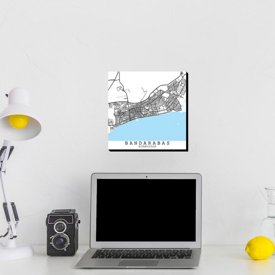 تابلو شاسی طرح نقشه شهر بندرعباس