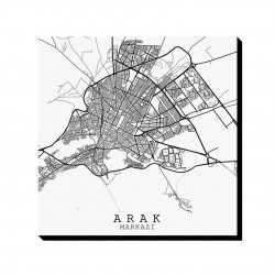تابلو شاسی طرح نقشه شهر اراک