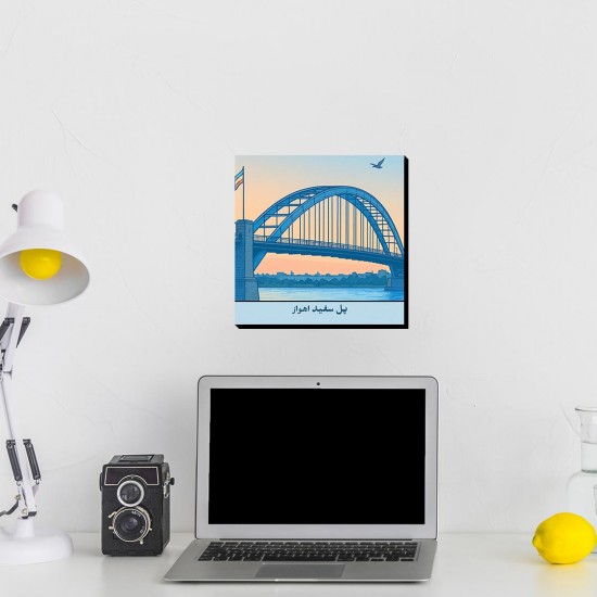 تابلو شاسی طرح کارت پل سفید اهواز