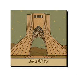 تابلو شاسی طرح کارت برج آزادی تهران
