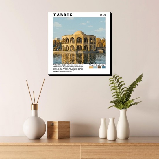 تابلو شاسی طرح ائل گلی تبریز