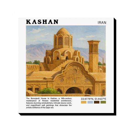 تابلو شاسی طرح خانه بروجردی ها کاشان