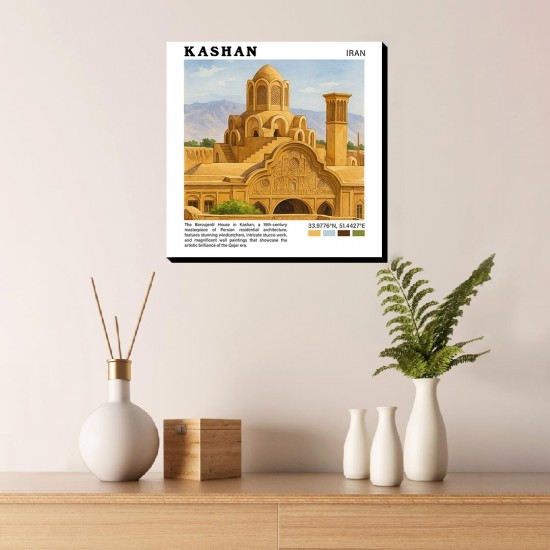 تابلو شاسی طرح خانه بروجردی ها کاشان