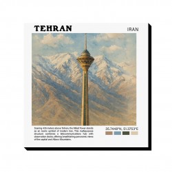 تابلو شاسی طرح برج میلاد تهران