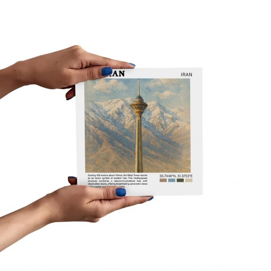 تابلو شاسی طرح برج میلاد تهران