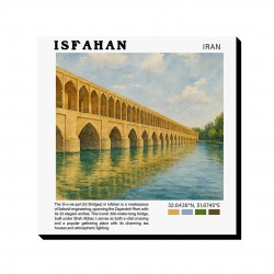 تابلو شاسی طرح سی و سه پل اصفهان