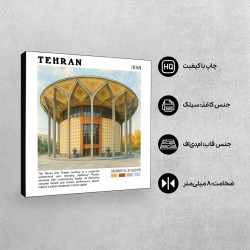 تابلو شاسی طرح تئاتر شهر تهران