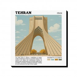 تابلو شاسی طرح برج آزادی تهران