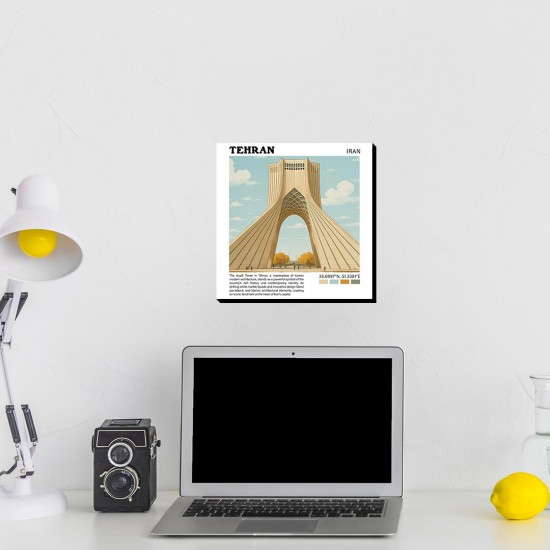 تابلو شاسی طرح برج آزادی تهران