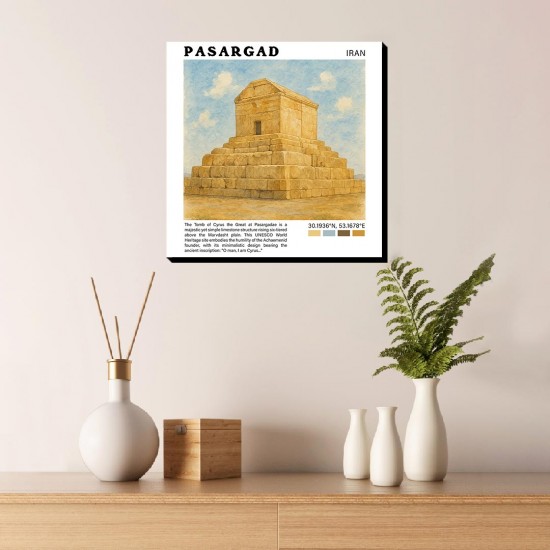 تابلو شاسی طرح آرامگاه کوروش بزرگ پاسارگاد