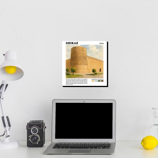 تابلو شاسی طرح ارگ کریم خان شیراز