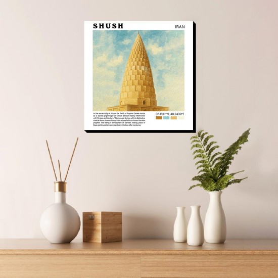 تابلو شاسی طرح آرامگاه دانیال نبی شوش