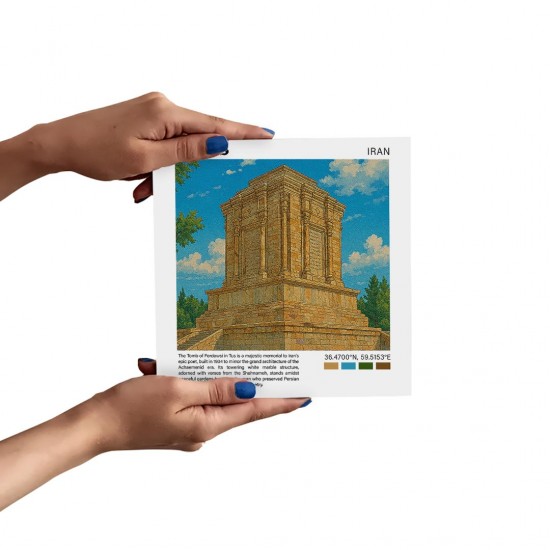 تابلو شاسی طرح آرامگاه فردوسی طوس