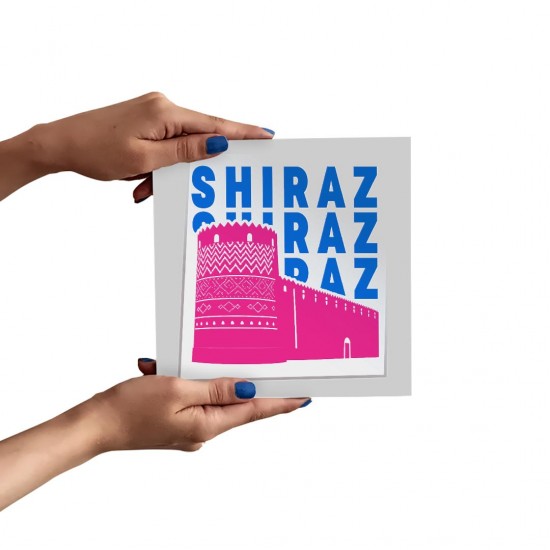 تابلو شاسی طرح نماد ارگ کریم خان شیراز