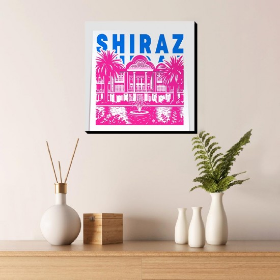 تابلو شاسی طرح نماد باغ ارم شیراز