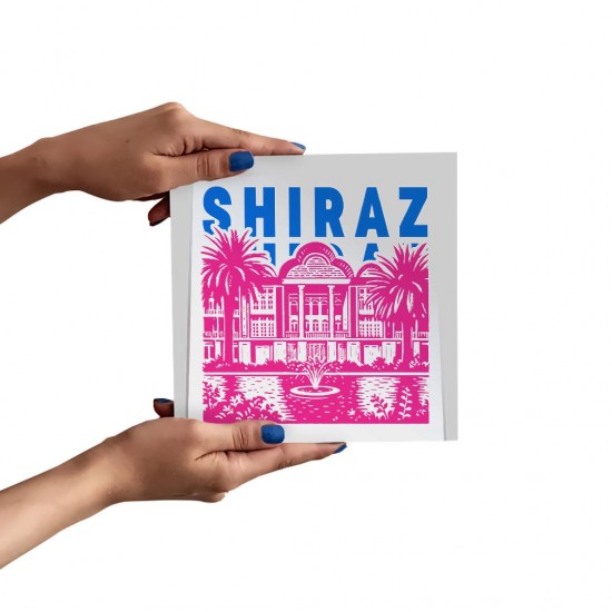 تابلو شاسی طرح نماد باغ ارم شیراز